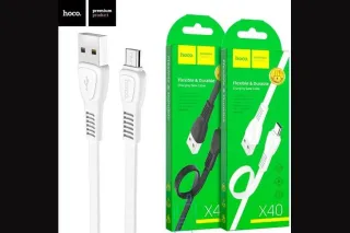 Шнур microUSB Hoco X40 1.2M