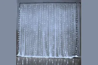 Гірлянда LED біла водоспад 3х2 м 320-W