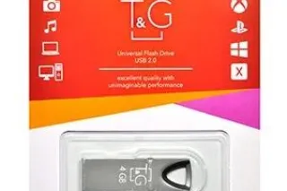 Флешка USB 4GB T&G метал 117 чорний