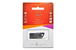 Флешка USB 4GB T&G метал 114