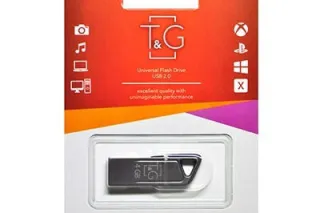 Флешка USB 4GB T&G метал 114