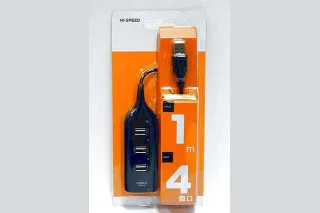 Хаб на 4 порта (USB 2.0) XD4
