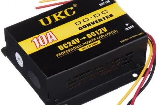 Перетворювач інвертор 24V/12V UKC (10A)