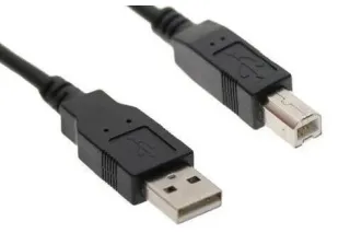 Кабель для принтера чорний USB 2.0 CABLE AM-BM (1.5 м)