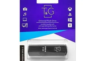 Флешка USB 8GB T&G Vega 121 чорний