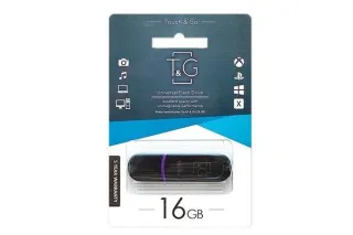 Флешка USB 16GB T&G Jet 012 чорний