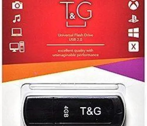 Флешка 4GB T&G Vega 121 чорний