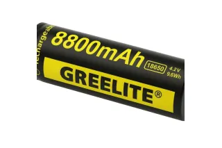 Аккумулятор 18650 для фонарей Greelite черная