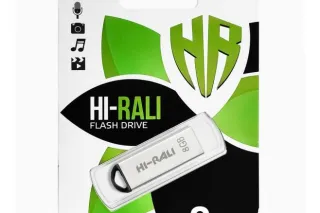 Флешка USB 8GB HI-RALI Shuttle серый