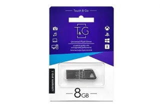 Флешка USB 8GB T&G метал 114