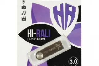 Флешка USB 64GB HI-RALI Shuttle сірий