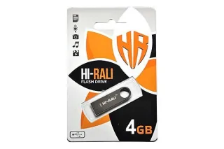 Флешка USB 4GB Hi-Rali Shuttle черный