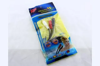 Кабель 3.5m to 2RCA (1.5 м) в упаковці