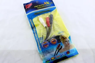Кабель 3.5m to 2RCA (1.5 м) в упаковці