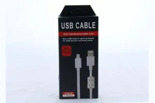 Кабель microUSB USB CABLE