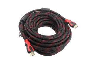 Кабель HDMI-HDMI (10 м) тканинний