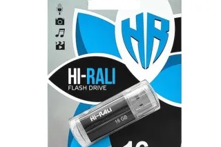 Флешка USB 16GB Hi-Rali Corsair чорний