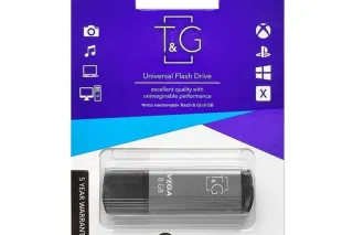 Флешка USB 8GB T&G 121 Vega сірий