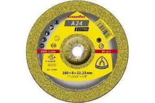 Диск шліфувальний по металу Kronenflex 125x6.0x22,23mm (A24 Extra)