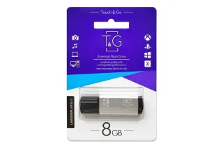 Флешка USB 8GB T&G Vega 121 срібло