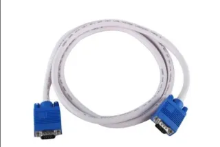 Кабель VGA-VGA 1.5м (білий)