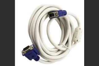 Кабель VGA-VGA 3м (белый)