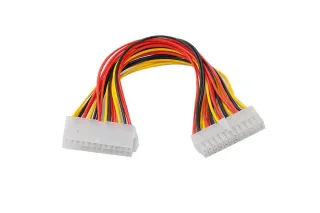 Кабель ATX 20p M/F 0.3м
