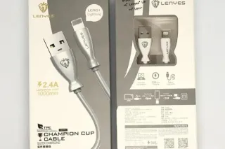 Шнур Lighting LENYES LC101 iPhone 1м 2.4A