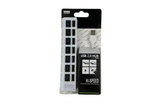 Хаб на 7 портов с выключателями USB Port Hub 500Gb