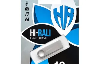 Флешка USB 16GB Hi-Rali Shuttle срібло