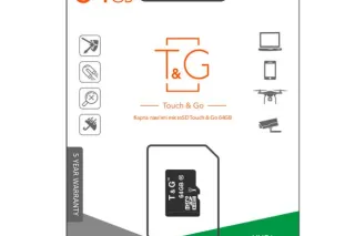 Карта пам'яті microSDHC (UHS-1) 64GB class 10 T&G (без адаптера)