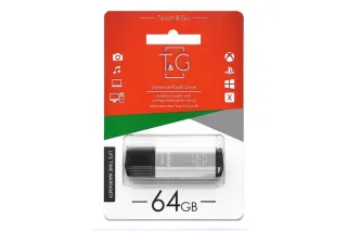 Флешка USB 64GB T&G Vega срібло
