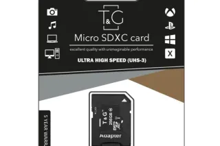 Карта пам'яті microSDXC (UHS-3) 256GB class 10 T&G (з адаптером)