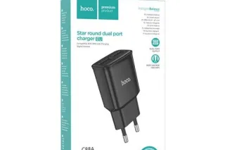 Зарядне мережеве HOCO C88A (2USB, 2.4A)