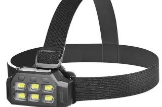 Налобний ліхтар із microUSB SQ-816 (4LED)