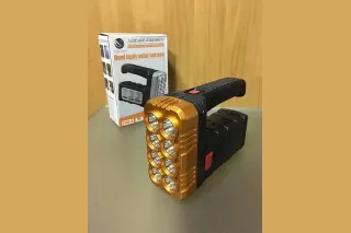 Ручной кемпинговый фонарь 7702-B (2LED+COB)