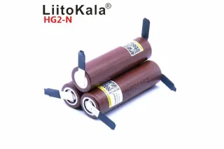 Аккумулятор высокотоковый 18650 LitoKala HG2-N 3000mAh (под пайку)