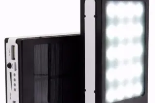 Акумулятор PowerBank 4800 mAh (сонячна панель + лампа)