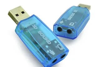 Звукова карта ЮСБ для комп'ютера USB 3D sound 5.1