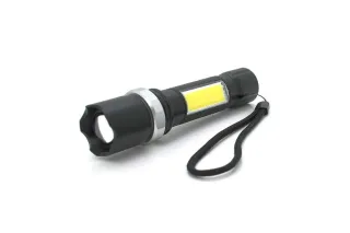 Ліхтарик ручний ліхтар із microUSB M919 (XPE+COB)
