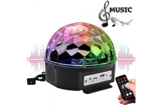 Портативна колонка LED LED Magic Ball Light HX-703 (USB)