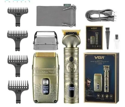 Машинка для стрижки волосся та бороди VGR V-649