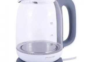 Дисковий електро чайник скляний (2 літри) Crownberg CB-9121