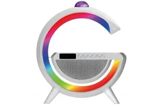 Колонка-нічник з бездротовою зарядкою та Bluetooth BT-G2388A