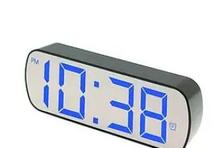 Електронний годинник 895Y-5 / BLUE (дзеркальний)
