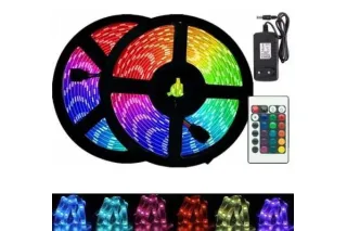 Светодиодная лента RGB 3 метра (комплект) LED 2835 (от сети) 0175