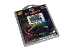 Светодиодная лента с пультом 5050 RGB (5 метров) для фоновой подсветки (работает от USB и повербанка) HM-5 (0176)