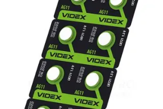 Батарейка для годинника Videx AG11/LR721 10шт/блістер (Ціна вказана за 10шт)
