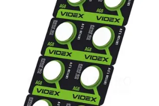 Батарейка для годинника Videx AG8/LR1120 10шт/блістер (Ціна вказана за 10шт)