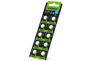 Батарейка для годинника Videx AG7/LR926 10шт/блістер (Ціна вказана за 10шт)